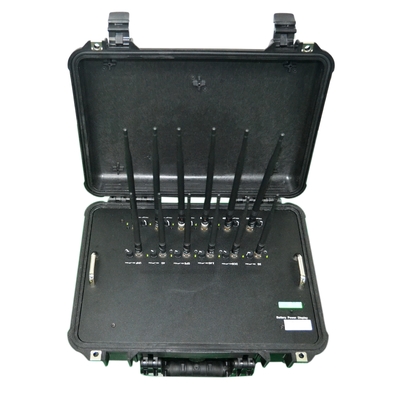 CDMA GSM 86W Portable Signal Jammer 2G 3G 4G AC110V Cell Phone Signal Blocker