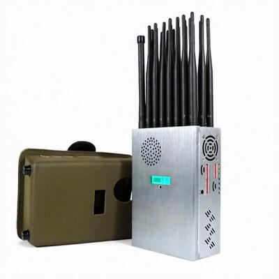 خرید مسدود کننده سیگنال بی سیم قابل حمل 24 آنتن برای 5G WiFi GPS UHF VHF online manufacture