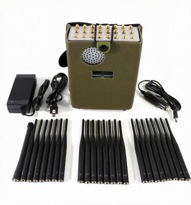 خرید مسدود کننده سیگنال تلفن همراه 24 آنتن برای 5G 4G 3G LOJACK GPS WiFi online manufacture