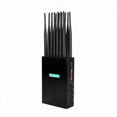 خرید P14Plus Purple Horn Jammer 5G تلفن همراه GPS WiFi بلوتوث سیگنال دستی مسدود کننده online manufacture