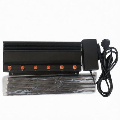 خرید 6 فرکانس رادیویی تلفن همراه دستگاه تقلبی 16 وات مجموع خروجی Purple Horn online manufacture