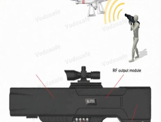 خرید 1500 مگابایت پوشش جامد RF Mummer، Drone Jamer ضد آب online manufacture