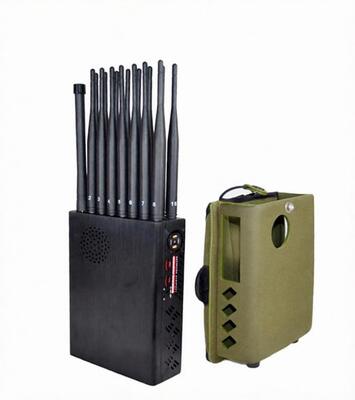 خرید 16 Band 12000mAh 25m Jammer Signal Phone Mobile Jammer ICNIRP GPS WiFi Signal Jammer online manufacture