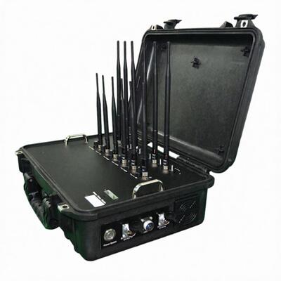 خرید 12 آنتن 10-80m Jammer Signal Jammer 2/3/4G 86W GPS Jammer Jammers online manufacture