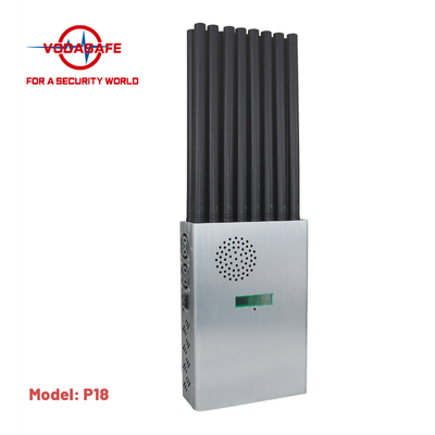 Compact Size High Power Signal Jammer Easy Carry With 2dBi Gain Omni Directional Antenna