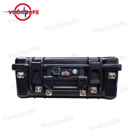 20 - 100m Cover Radius Bomb Cellular Signal Blocker , Wifi Blocker Jammer Good Cooling System