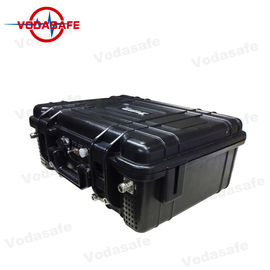 20 - 100m Cover Radius Bomb Cellular Signal Blocker , Wifi Blocker Jammer Good Cooling System