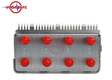 Military Grade Network Jamming Device , Mobile Phone Blocker Jammer 156*83*48mm Size