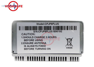 Military Grade Network Jamming Device , Mobile Phone Blocker Jammer 156*83*48mm Size
