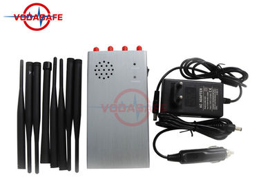 Military Grade Network Jamming Device , Mobile Phone Blocker Jammer 156*83*48mm Size
