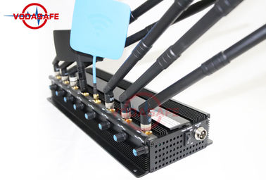 8 - Way High Range Mobile Jammer , Mobile Phone Blocker Jammer Upgraded Version
