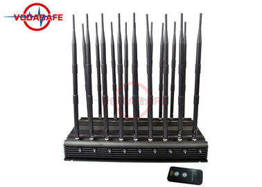 Customized Mobile Phone Signal Jammer With Adjustable Working Range 47 Watts