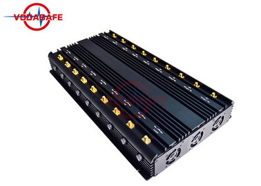 Customized Mobile Phone Signal Jammer With Adjustable Working Range 47 Watts