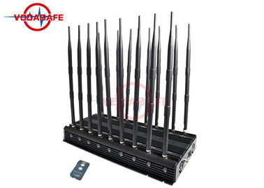 Customized Mobile Phone Signal Jammer With Adjustable Working Range 47 Watts