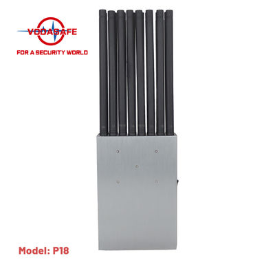 25m VHF UHF Phone Signal Scrambler 12000mAh Cell Phone Scrambler Device
